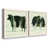 White Framed Canvas