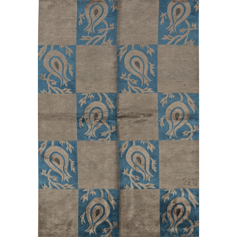 Himalayan Wool Patchwork Area Rug