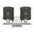 Weavington 2 Light Brushed Nickel Vanity Sconce