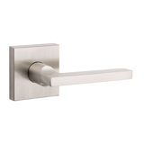 Square Privacy Door Lever with Traditional Square Rose