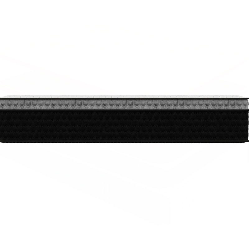 Matelas cuivré froid, 14 po, moyen, très grand, lit en mousse blanche très grand, sensation moyenne 14 po, matelas, 13.63"