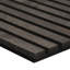Panneau mural insonorisant acoustique à lattes en bois cannelé 94,5 po x 9,5 po SereniSlats Bark -124325791