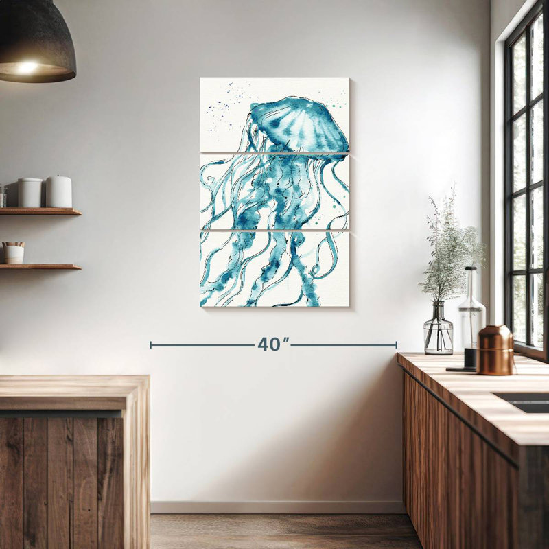 Deep Sea II V2 Teal, H 38 po x l 24 po