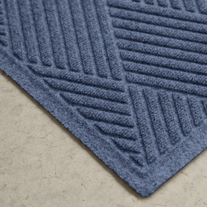 Paillasson Waterhog, Tapis de couloir l 22 po x L 60 po, Bleu marine