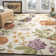Emrick Hand Hooked Wool Floral Rug