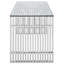 Bureau en acier inoxydable Gridiron