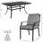 6 - Person Patio Dining Set with Rectangular Table , Cushions Included