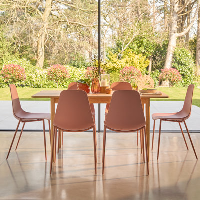 Extendable Dining Table Set 