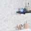 Morgana Polished Marble And Brass Mosaic-2109376910
