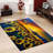 Non-Woven Soft Type Printed Rug with Elegant Floral Design Perfect for Home Decoration-125844708