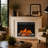 Electric Fireplace Insert 23 Inch With Log Set Remote Control Timer And Adjustable Flame