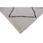Wool Geometric Area Rug in Ivory/Charcoal-348744782