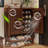 Nut-Brown Solid wood Shoe Storage