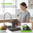 Cold Press Juicer Machine with 5.3" Feed Chute, 1.7L Capacity, High Juice Yield Slow Juicer with Total Pulp Control & Easy to Clean-120002051