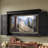 65.7" Wall-Mount TV Cabinet: Hidden Media Center With 4-Door Elegance — Fits 60" Tvs