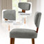 Chaise de salle à manger ergonomique moderne Mid-Century de 21 po avec pieds en bois massif Keim -1262826150-1262826151
