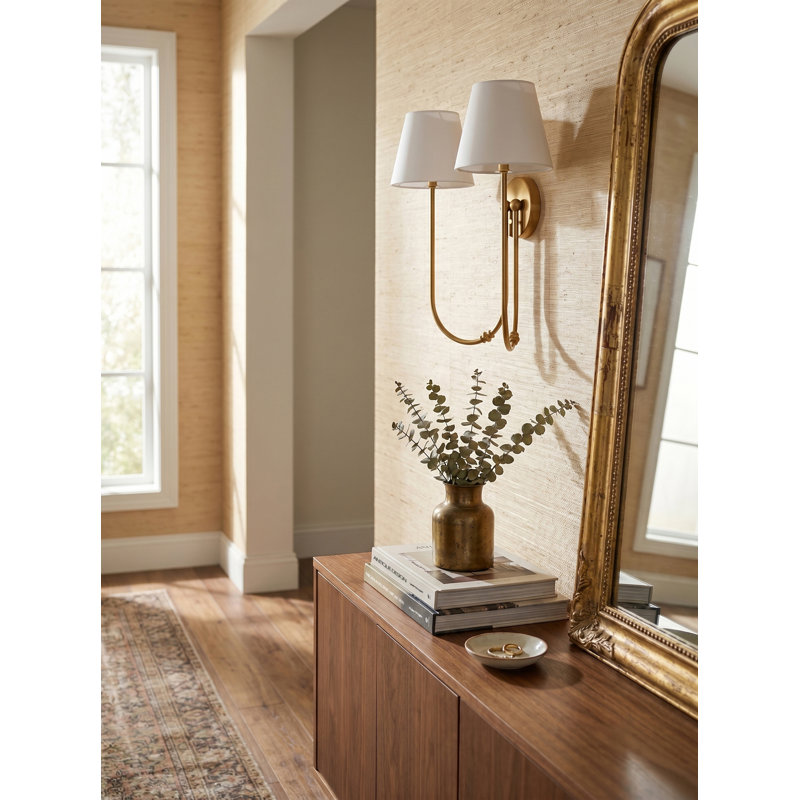 The Luan Wall Sconce, Brass