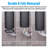 Up & Down Wall Sconces, 22" Waterproof Wall Light, E26 Base, Wall-mounted Exterior Lamps-102003739
