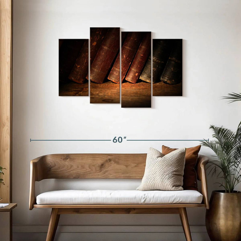 Book Spine, 27" H x 43" W