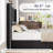 Wingback Design Velvet Upholstered Platform Bed with Geometric Tufted Headboard & Footboard-648294456-648294462