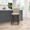 Tabouret de bar et de comptoir pivotant Marthasville