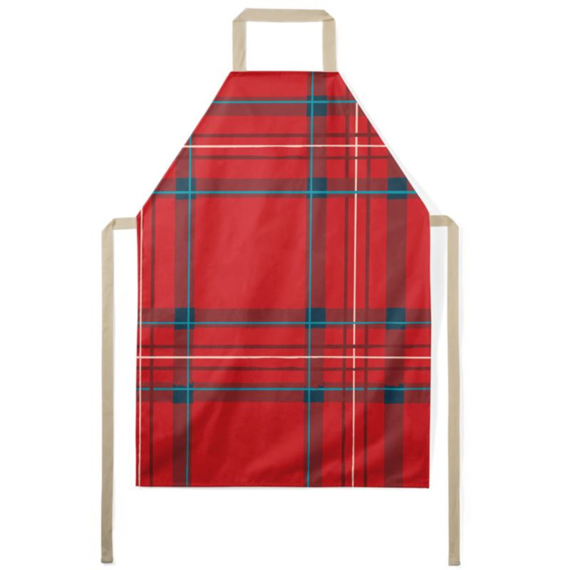 Tartan Bib Apron