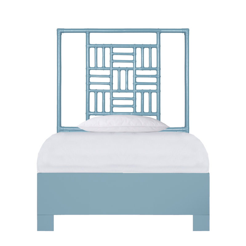 Lit plateforme Finn, Bleu; bleu sarcelle, Extra-long Twin