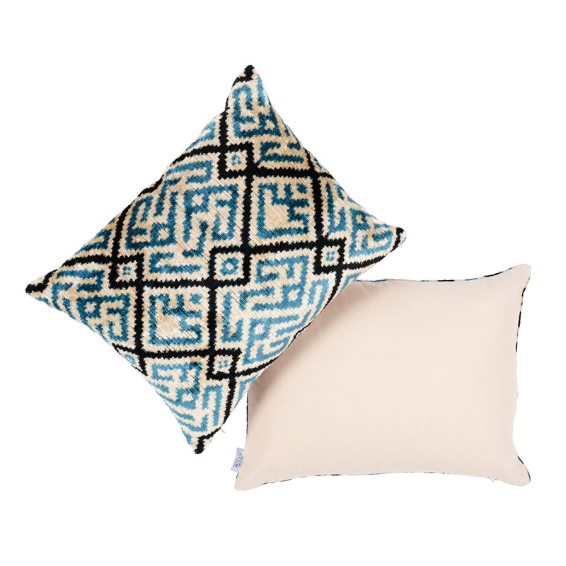 Edirne Silk Velvet Lumbar Pillow