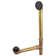 Kingston Brass Made To Match 21-Inch Brass Toe Touch Tub Waste and Overflow