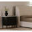 Berlin 34" W 3-Drawer Nightstand