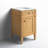 Rivers 21'' Single Bathroom Vanity with Carrara Marble Top-73359960