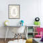 Lapin sur toile giclée, design par The Paper Curator-1104259362-1104259361