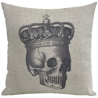 Linen Reversible Throw Pillow