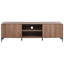 TV Stand COWELL Dark Brown