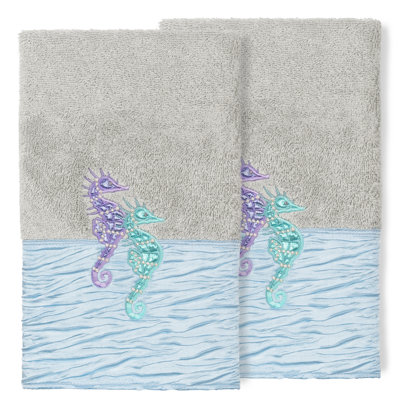 Sofia 100% Turkish Cotton Embellished Hand Towel