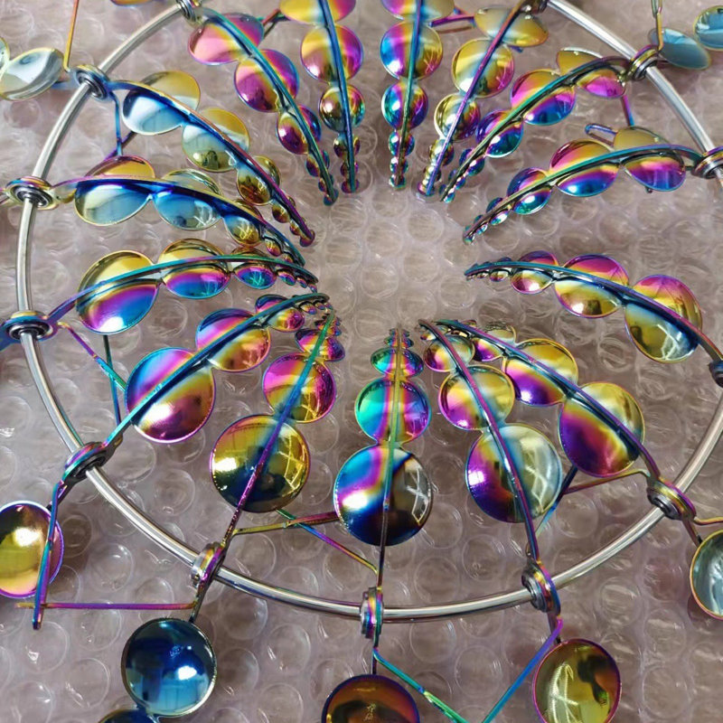 Metal Abstract Rotator Wind Spinner
