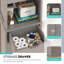 Armoire de rangement autoportante pour salle de bain-1289625020