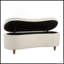 Banc de rangement Boucle crème Voir ci-dessous-504068946