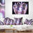 3D Surreal Purple - Abstract Printed Pillow