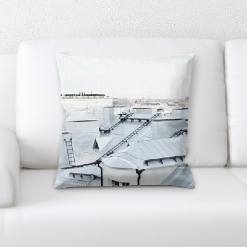 Microsuede Throw Pillow