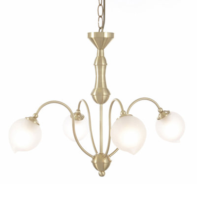 Coen 4 - Light Gold Cluster Pendant