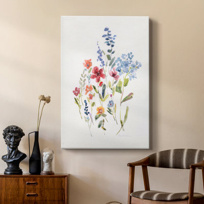 Jardin de fleurs printanières I - galerie Cavas sur mesure