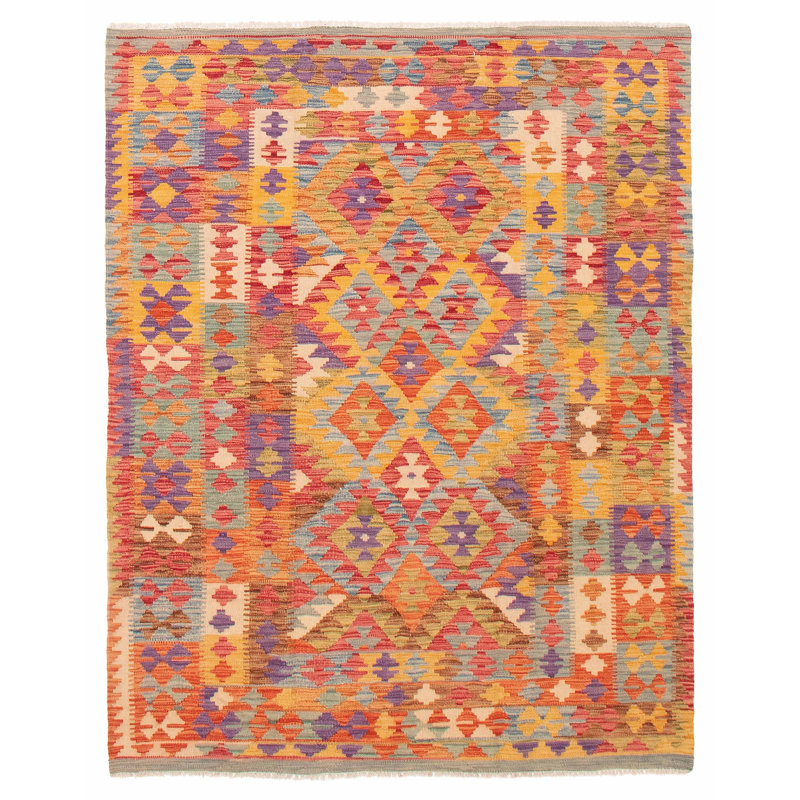 Tapis unique en laine nouvel âge 5 pi 2 po x 6 pi 6 po