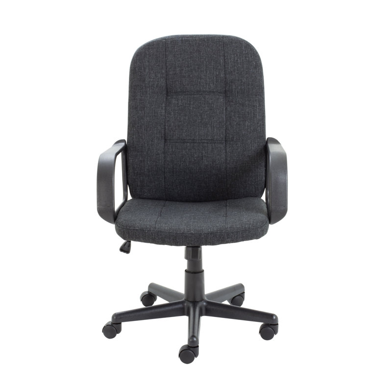 17 Stories Gennadius Office Chair, Charcoal