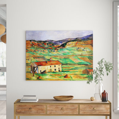 Paul Cezanne - Wrapped Canvas Painting