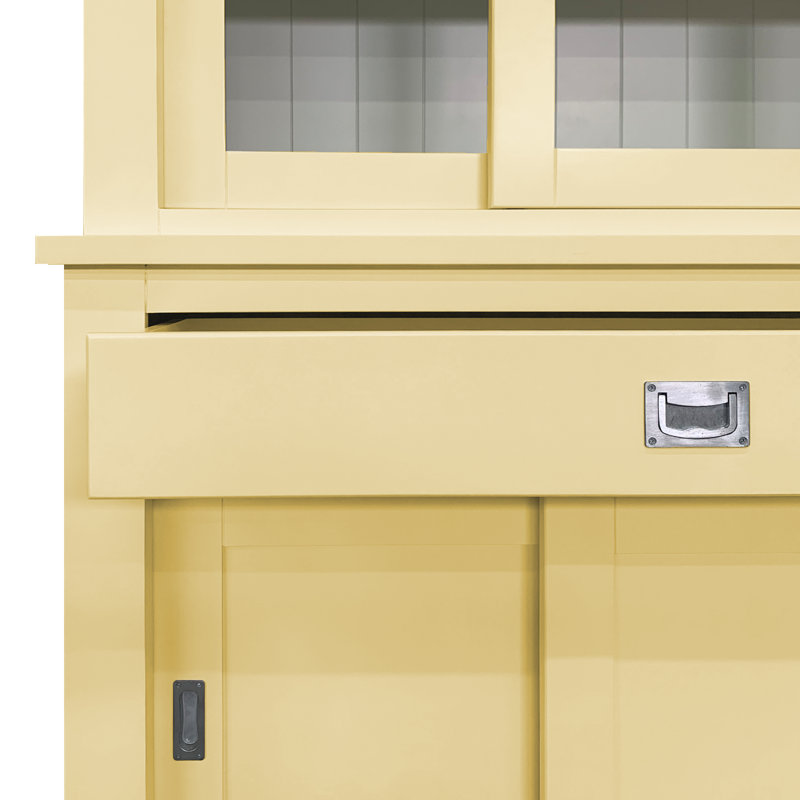 Antione Display Cabinet, Light Ivory