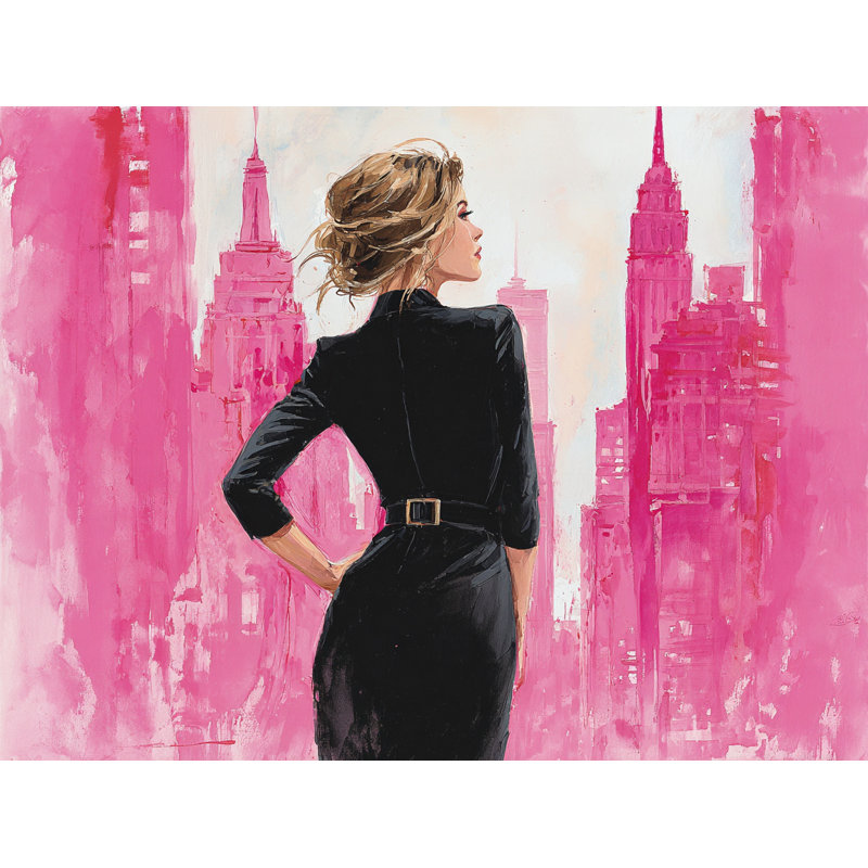 Art mural sur toile tendue Metropolitan Muse, H 36 po x l 48 po