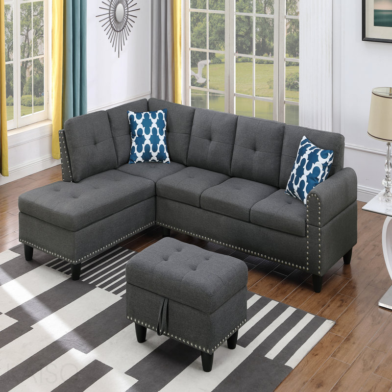 Cup - Holder Console - Featured Corner Sofa