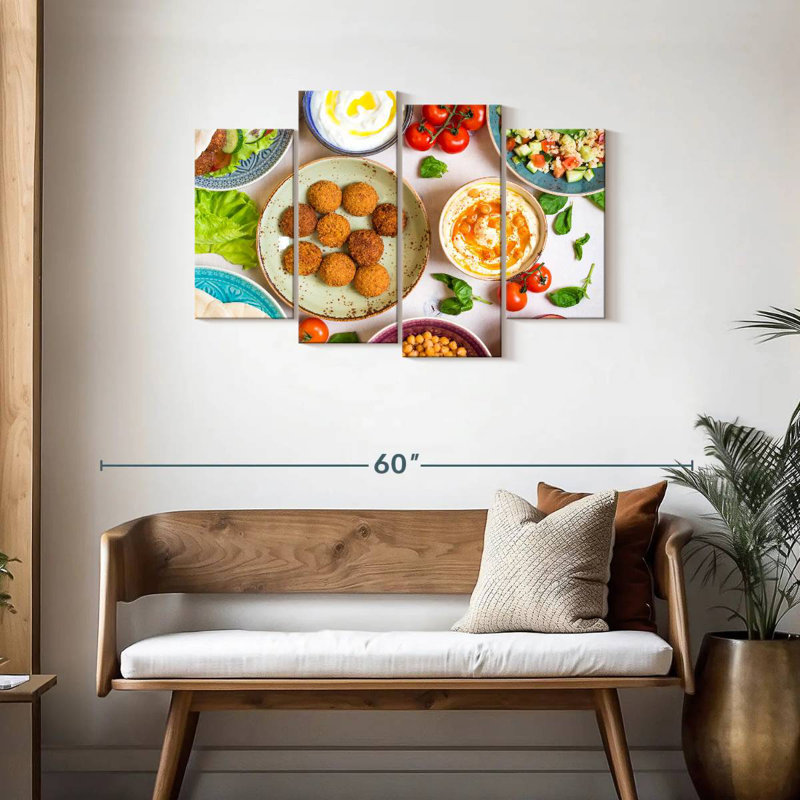 Yarlin Middle Eastern Dishes, 27" H x 43" W