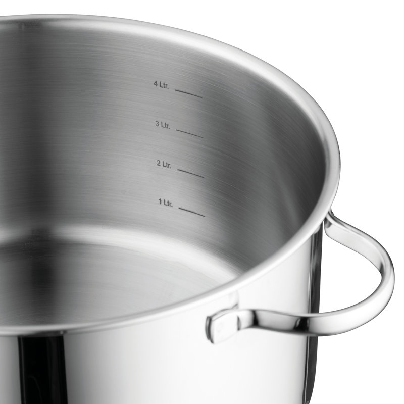 Comfort 7.2 Qt Stainless Steel Stockpot with Glass Lid